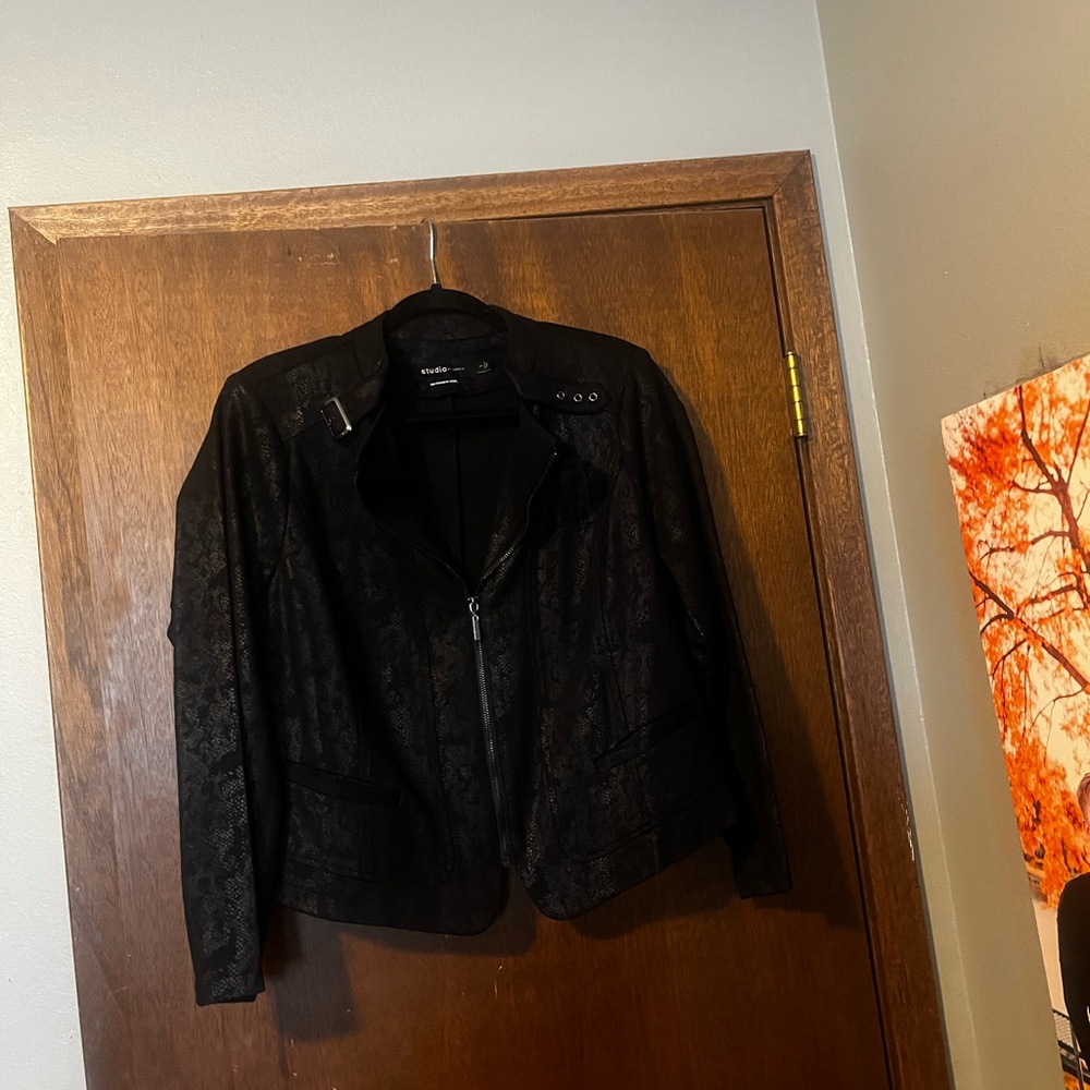 Torrid Black Leather Jacket